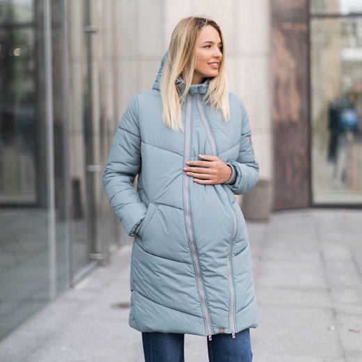 Zimní těhotenská/nosící bunda 3v1 Azure vel.42 (poslední kus)